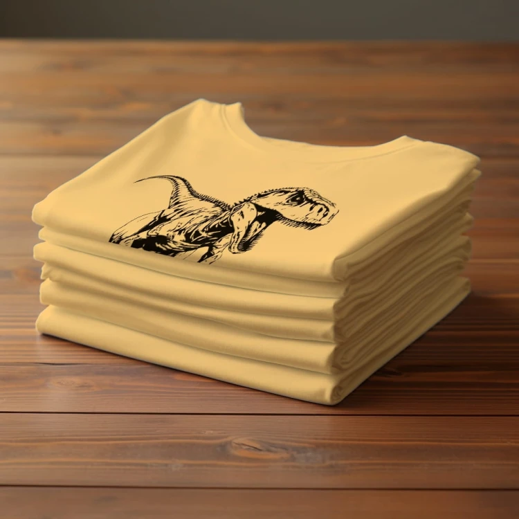 Koszulka T-shirt "Velociraptor" Bawełna