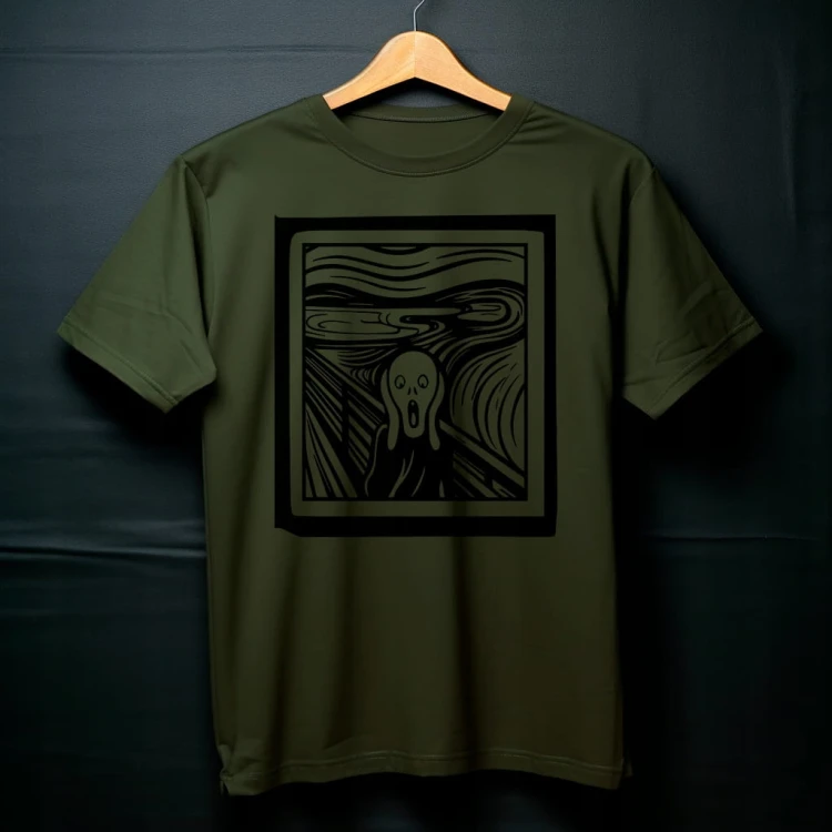 Koszulka "Edvard Munch, The Scream" Bawełna