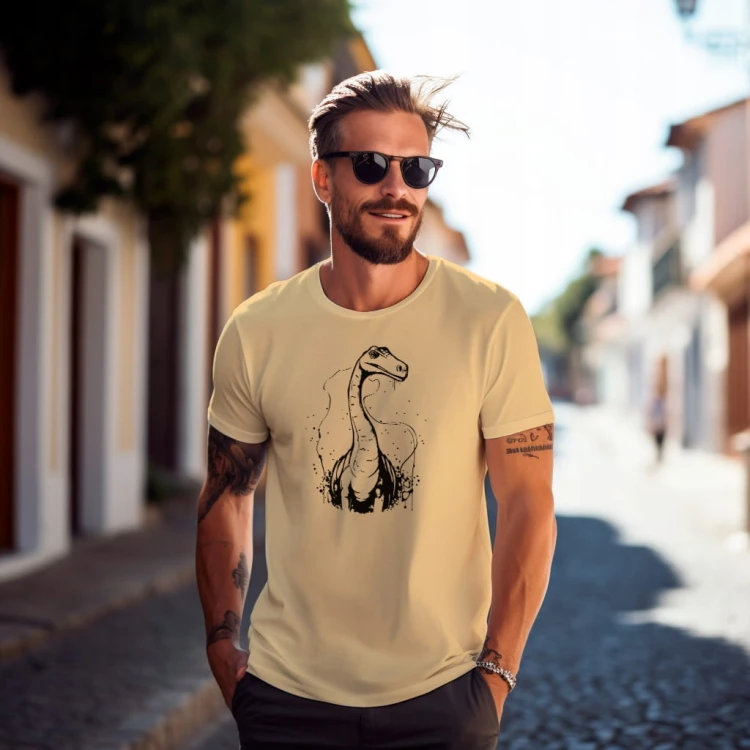 Koszulka T-shirt "Diplodocus" Bawełna