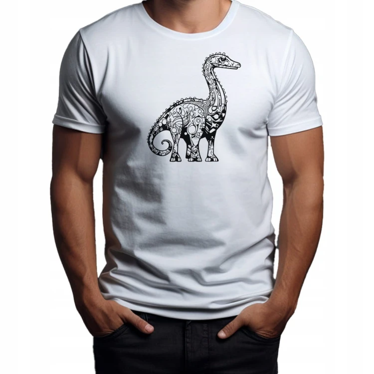 Koszulka T-shirt "Brachiosaurus" Bawełna