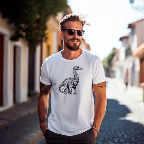 Koszulka T-shirt "Brachiosaurus" Bawełna