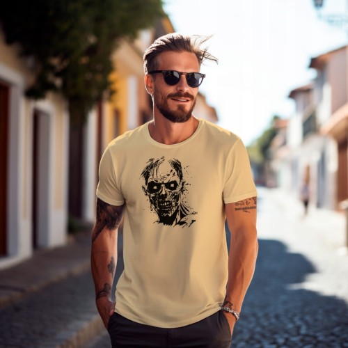 Koszulka T-shirt "Zombie" Bawełna