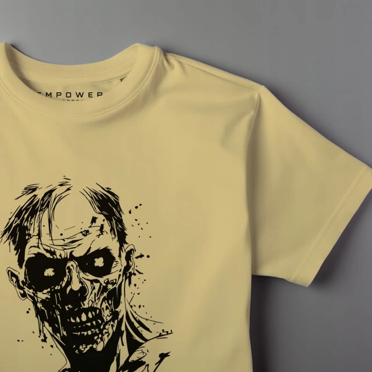 Koszulka T-shirt "Zombie" Bawełna