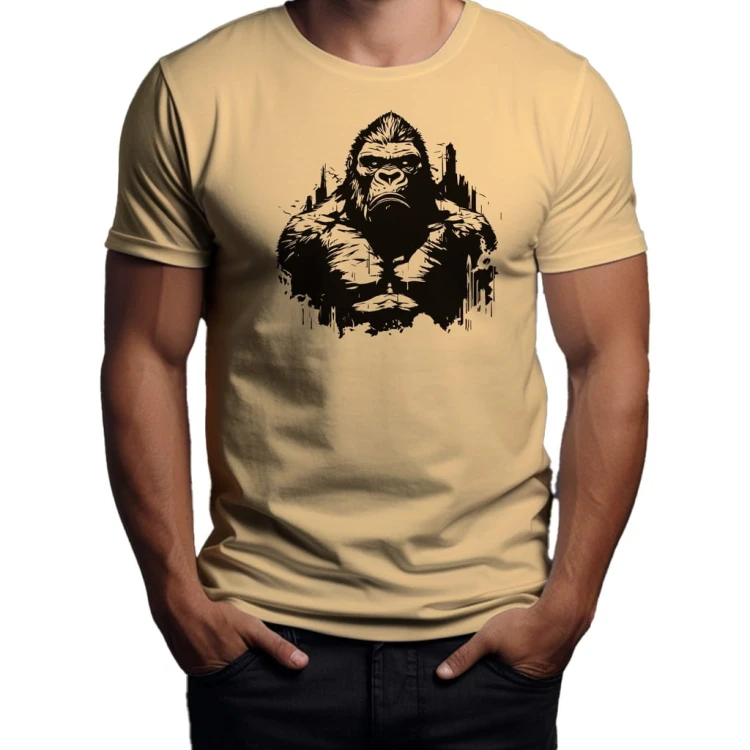 Koszulka T-shirt "King Kong" Bawełna