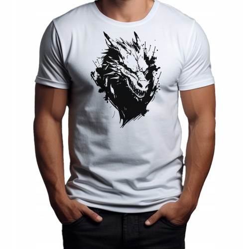 Koszulka T-shirt "Dragon" Bawełna
