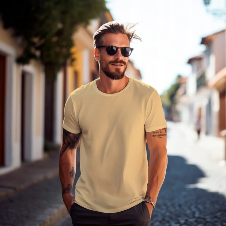 Koszulka T-shirt "Clean" Bawełna