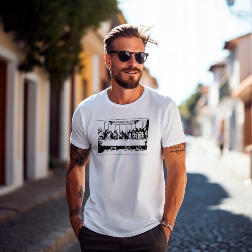 Koszulka T-shirt "The Last Supper" Bawełna