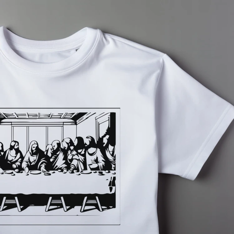 Koszulka T-shirt "The Last Supper" Bawełna