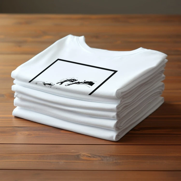 Koszulka Tshirt "The Creation of Adam" Bawełna