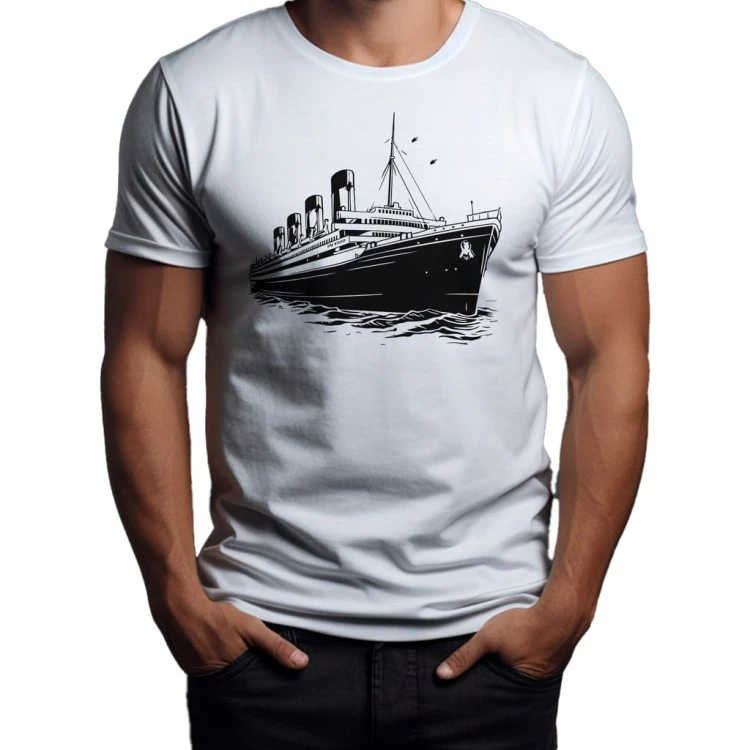 Koszulka T-shirt "Titanic" Bawełna