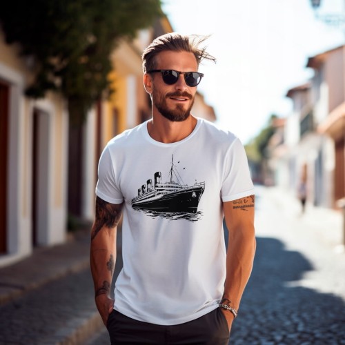 Koszulka T-shirt "Titanic" Bawełna