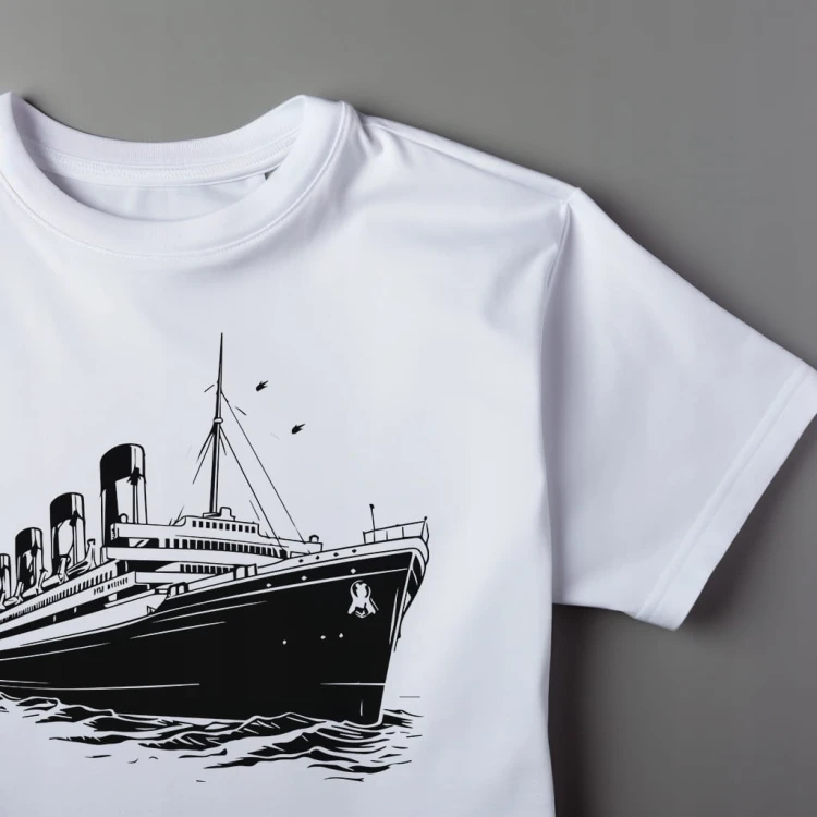Koszulka T-shirt "Titanic" Bawełna