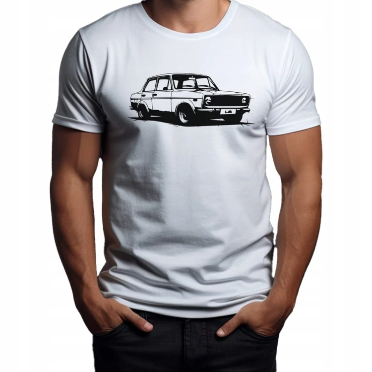 Koszulka T-shirt "LADA classic" Bawełna