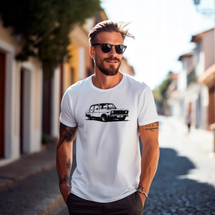 Koszulka T-shirt "LADA classic" Bawełna