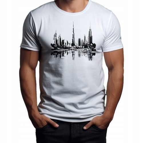 Koszulka T-shirt "Dubai" Bawełna