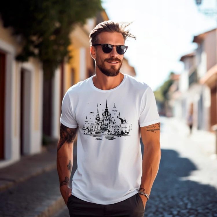 Koszulka T-shirt "Kyiv" Bawełna