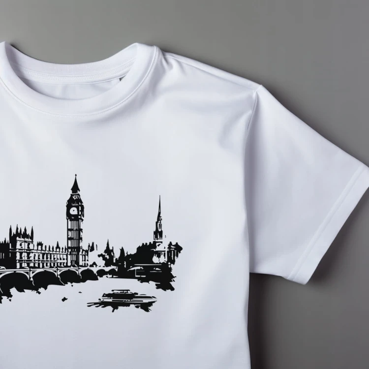 Koszulka T-shirt "London" Bawełna
