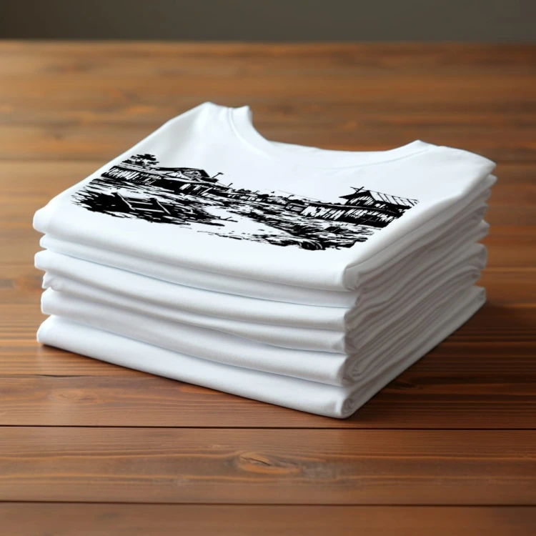 Koszulka T-shirt "MAŁE MIASTECZKO" Bawełna