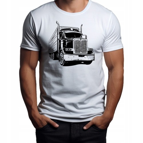 Koszulka T-Shirt ''Ciężarówka'' Bawełna