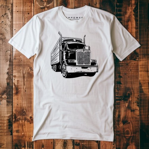 Koszulka T-Shirt ''Ciężarówka'' Bawełna