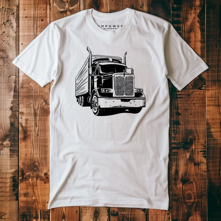 Koszulka T-Shirt ''Ciężarówka'' Bawełna