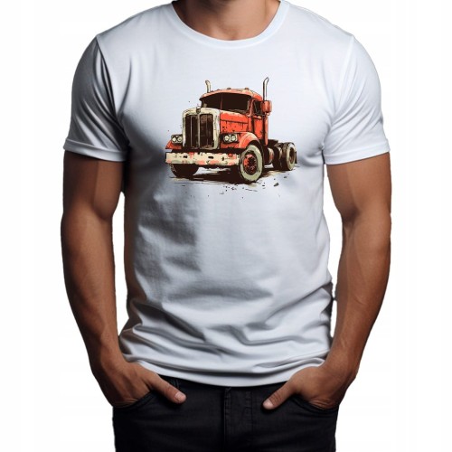 Koszulka T-Shirt ''The Truck'' Bawełna