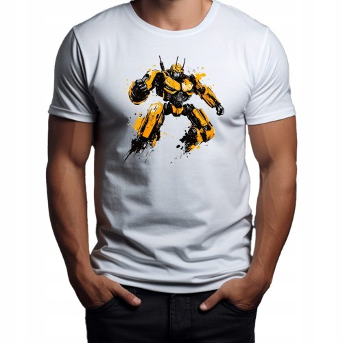 Koszulka T-Shirt ''Bumblebee z Filmu Transformers'' Bawełna