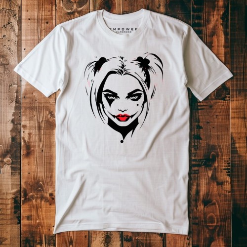 Nowoczesna Koszulka T-Shirt ''Harley Quinn'' Bawełna
