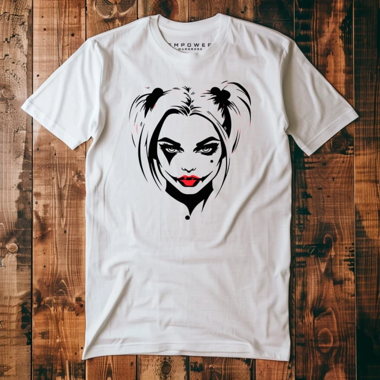 Nowoczesna Koszulka T-Shirt ''Harley Quinn'' Bawełna