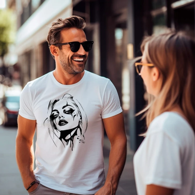 Koszulka T-Shirt ''Harley Quinn'' Bawełna