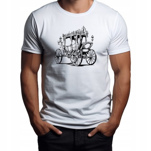 Koszulka T-shirt "KARETA" Bawełna