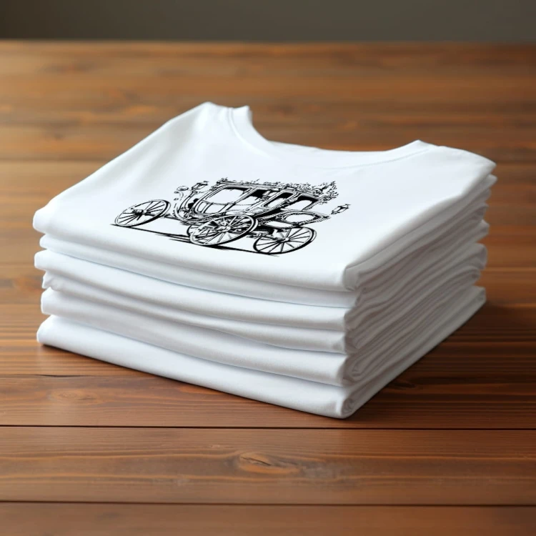 Koszulka T-shirt "KARETA" Bawełna