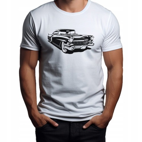 Koszulka T-shirt "Cadillac DeVille" Bawełna