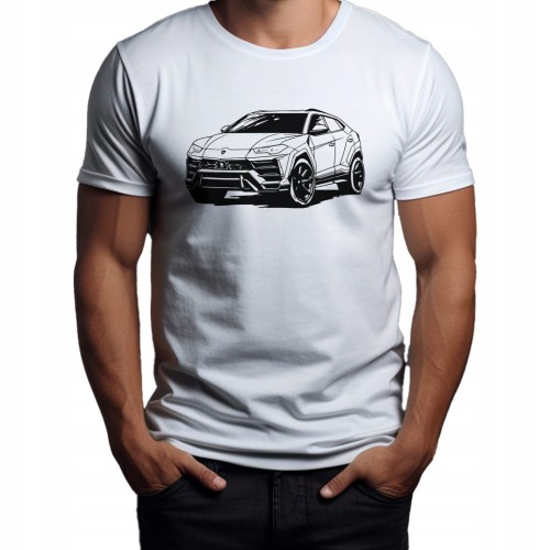 Koszulka T-shirt "Lamborghini Urus" Bawełna