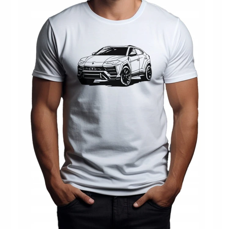 Koszulka T-shirt "Lamborghini Urus" Bawełna
