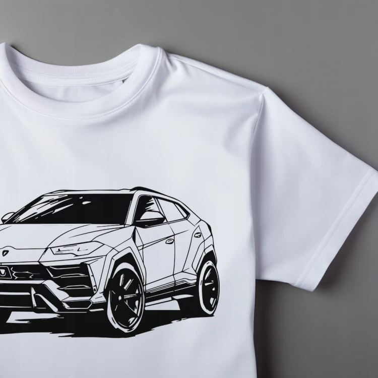 Koszulka T-shirt "Lamborghini Urus" Bawełna