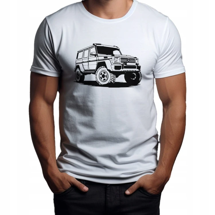 Koszulka T-shirt "Mercedes-Benz,G-Wagen" Bawełna