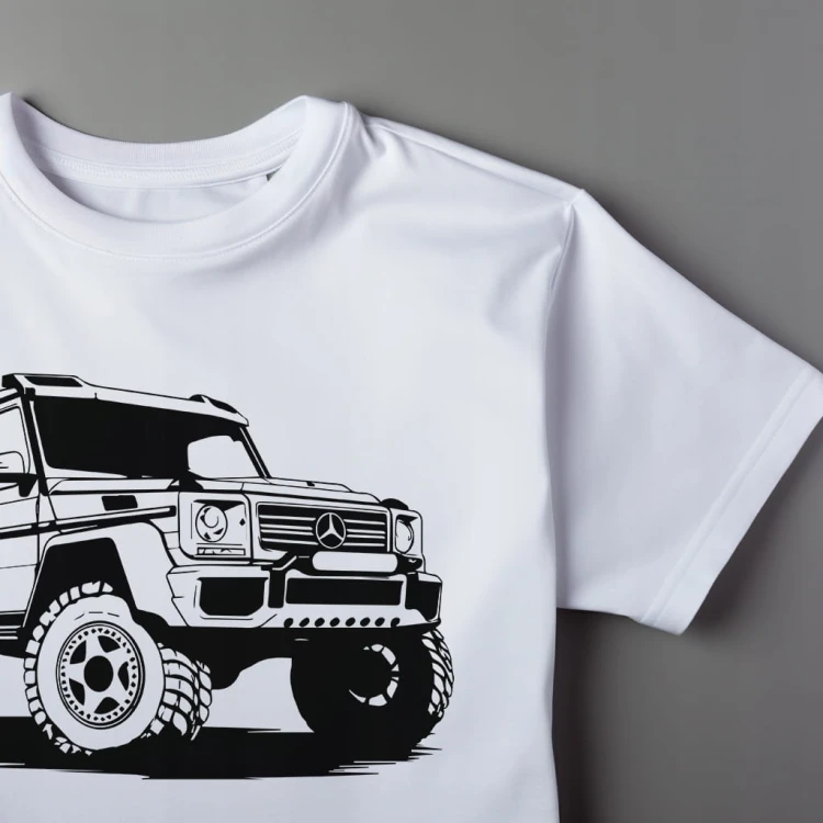Koszulka T-shirt "Mercedes-Benz,G-Wagen" Bawełna