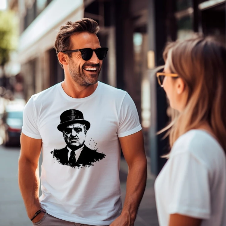 Koszulka T-Shirt ''The Godfather'' Bawełna