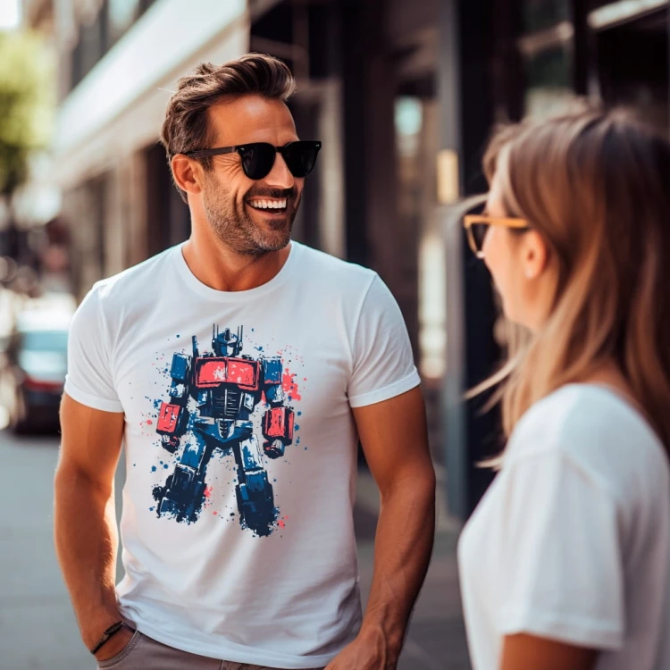 Koszulka T-Shirt ''Optimus Prime'' Bawełna