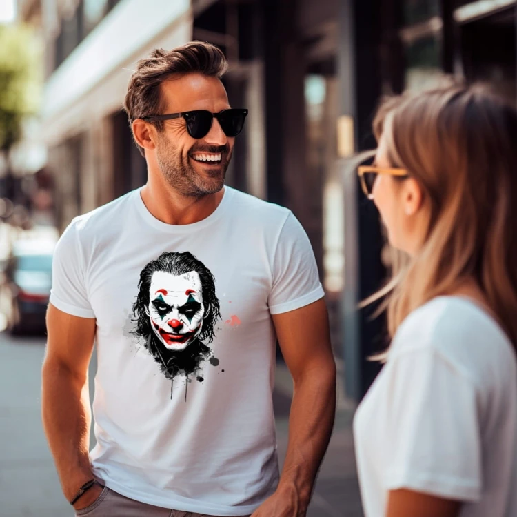 Koszulka T-Shirt ''Joker'' Bawełna