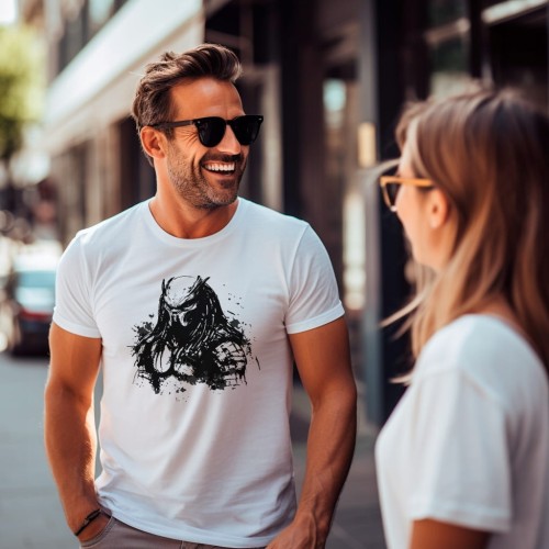 Koszulka T-Shirt ''Predator'' Bawełna