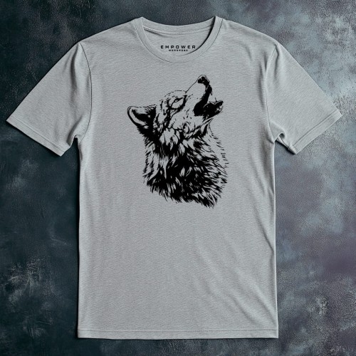 Koszulka T-shirt "Wolf" Bawełna
