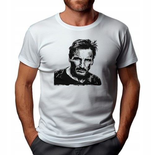 Koszulka T-shirt "Liam Neeson" Bawełna