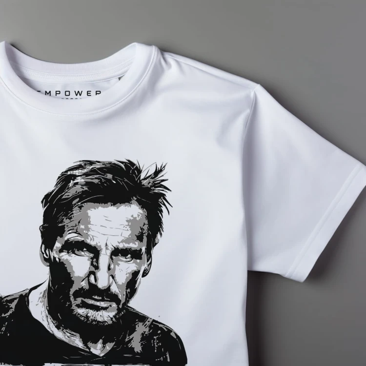 Koszulka T-shirt "Liam Neeson" Bawełna