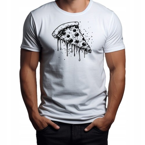 Koszulka T-shirt "Pizza" Bawełna