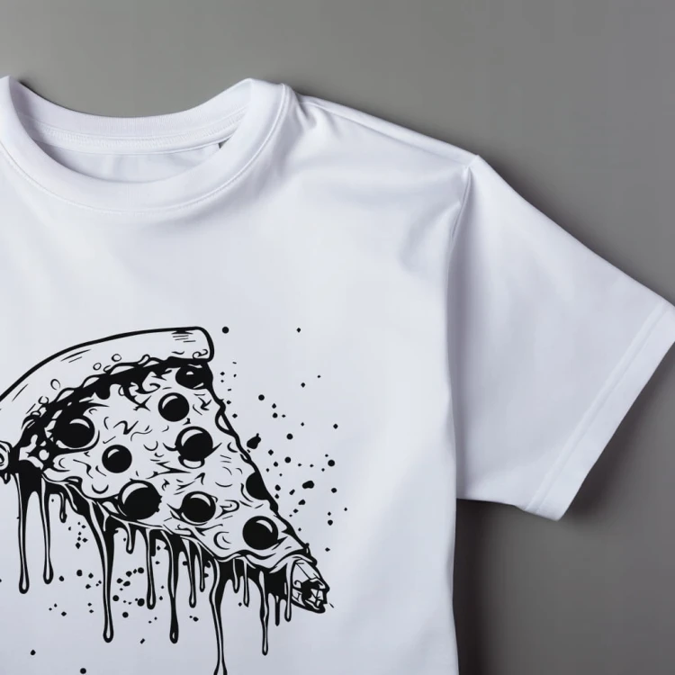 Koszulka T-shirt "Pizza" Bawełna