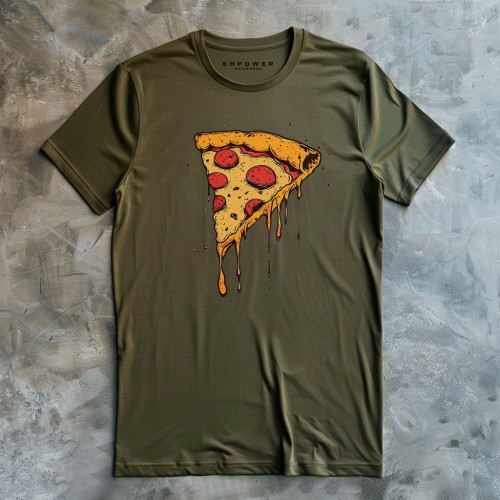 Koszulka Nowoczesna T-Shirt ''Pizza'' Bawełna