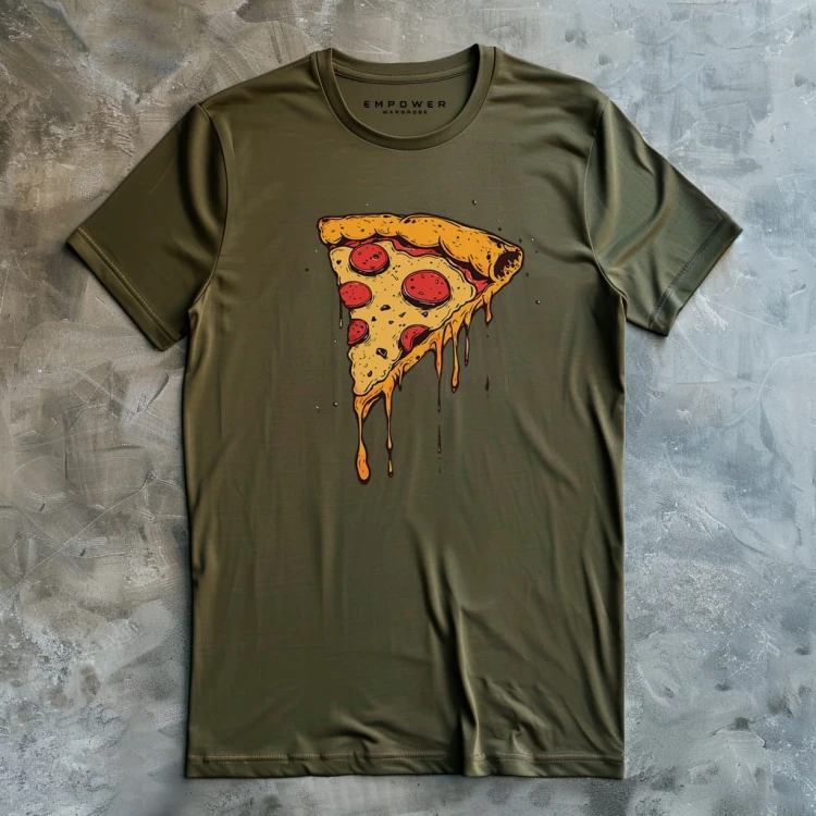Koszulka Nowoczesna T-Shirt ''Pizza'' Bawełna