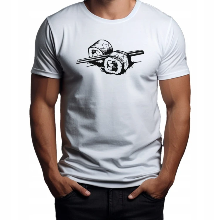 Koszulka T-shirt "Sushi" Bawełna
